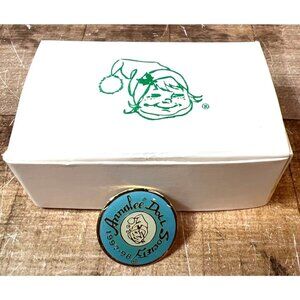 Vintage 1997-98 Annalee Doll Society Pin & Box Collectible